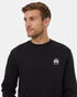 Tentree Men's Golden Spruce Forest Crew - Meteorite Black White Emb