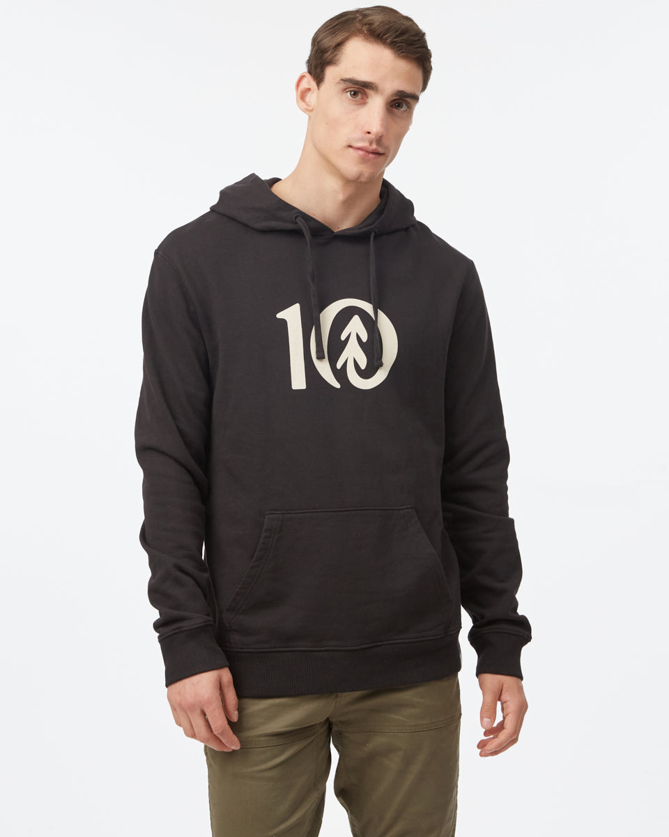 Tentree Ten Classic Hoodie - Meteorite Black
