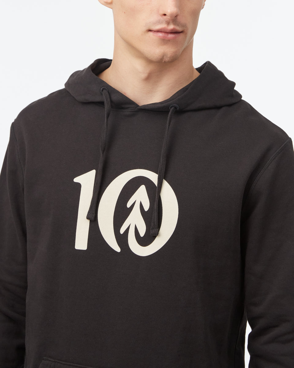 Tentree Ten Classic Hoodie - Meteorite Black