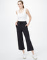 Tentree Women's French Terry Wide Leg Sweatpant - Meteorite Black