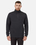 Tentree Men's Quilted Quarter Snap - Meteorite Black Heather