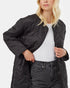 Tentree Women's Quilted Cloud Shell Jacket - Meteorite Black