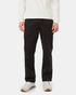 Tentree Men's Stretch Twill Straight Pull On Pant - Meteorite Black