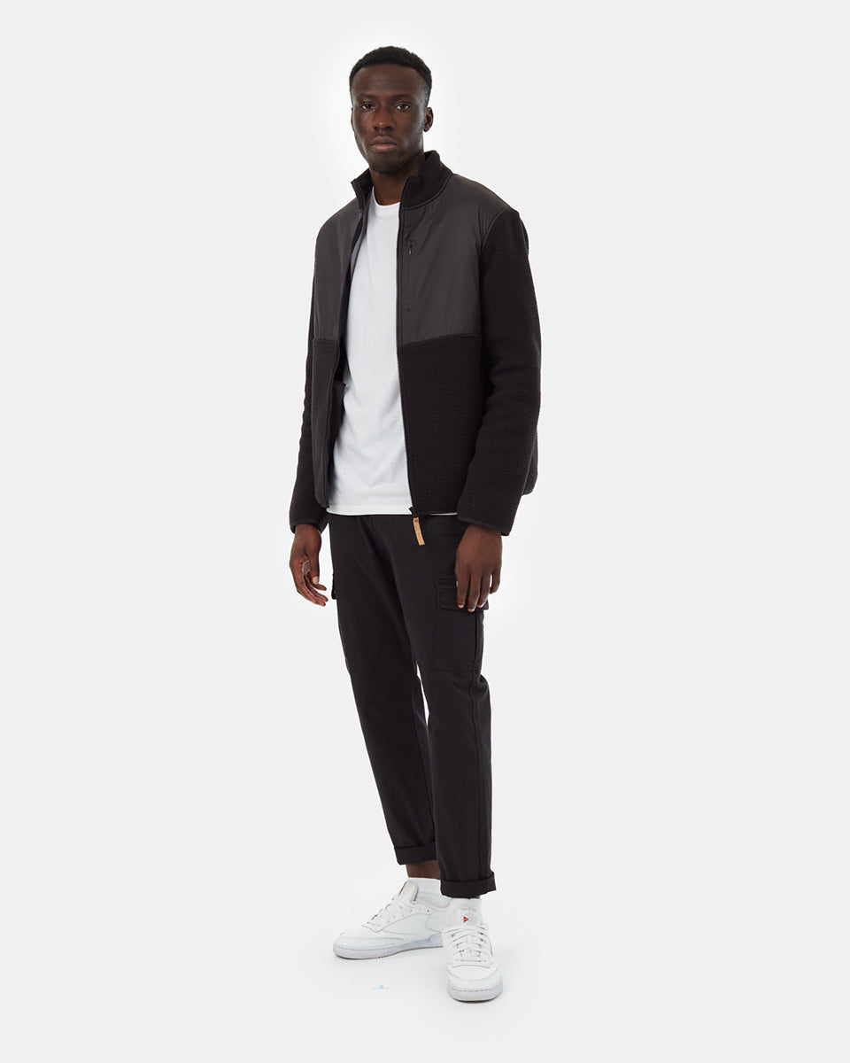 Tentree EcoLoft Full Zip - Meteorite Black