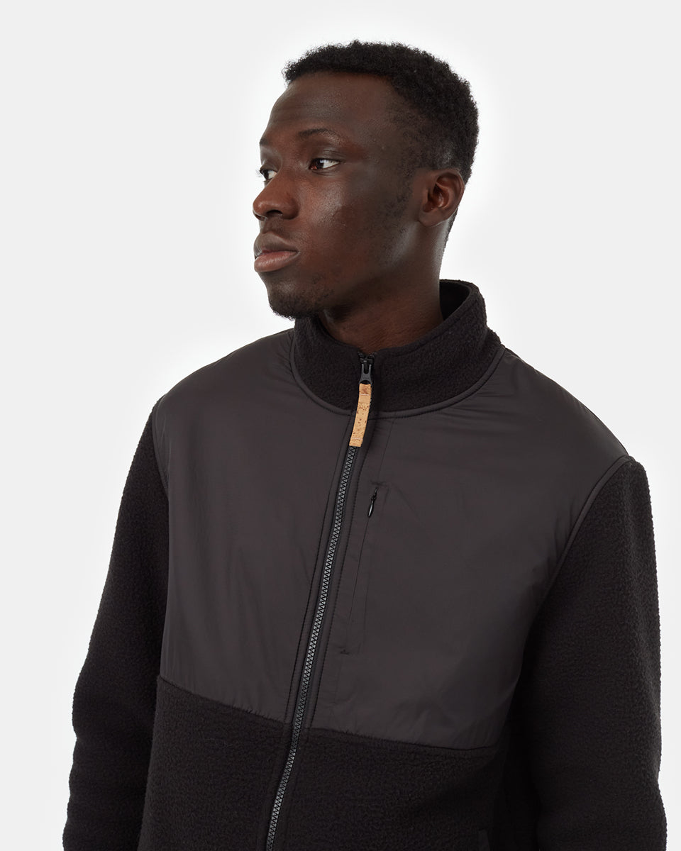 Tentree EcoLoft Full Zip - Meteorite Black