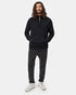 Tentree Men's TreeFleece 1/4 Zip Hoodie - Meteorite Black