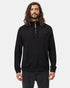 Tentree Men's TreeFleece 1/4 Zip Hoodie - Meteorite Black