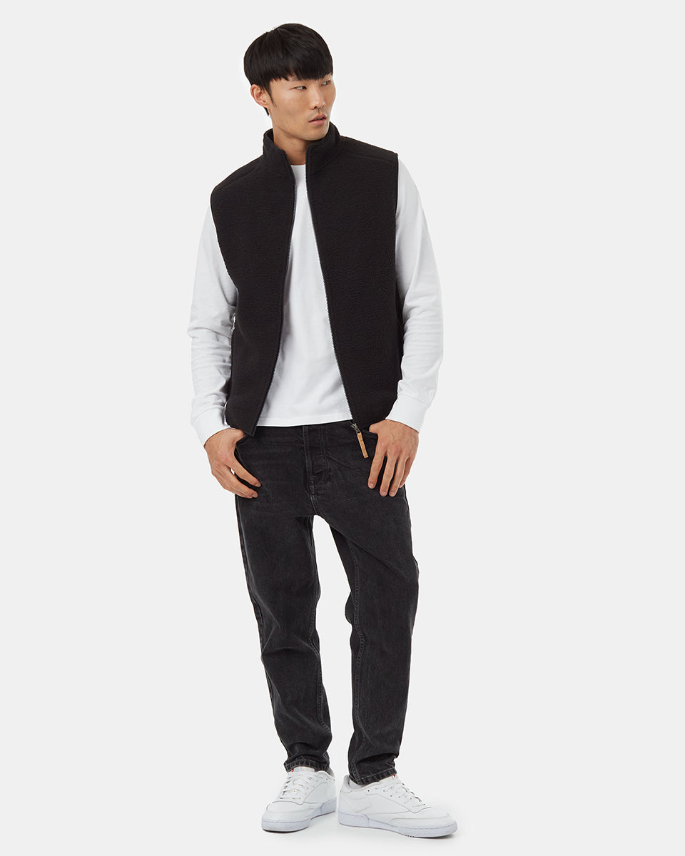 Tentree EcoLoft Vest - Meteorite Black