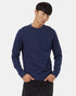 Tentree Men's Heavyweight Cotton Pocket Longsleeve - Dress Blue