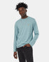 Tentree Men's TreeBlend Baker Longsleeve - Tourmaline Blue Heather