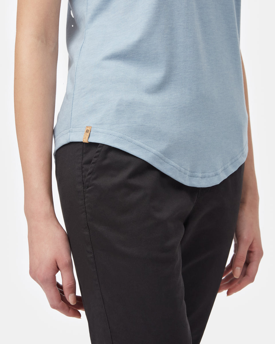 Tentree Women's TreeBlend Brackley T-Shirt - Sea Ice Heather
