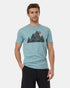 Tentree Men's Peak T-Shirt - Tourmaline Blue Meteorite Black