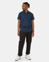 Tentree Men's Mancos Shirt - Dress Blue Blue Fog