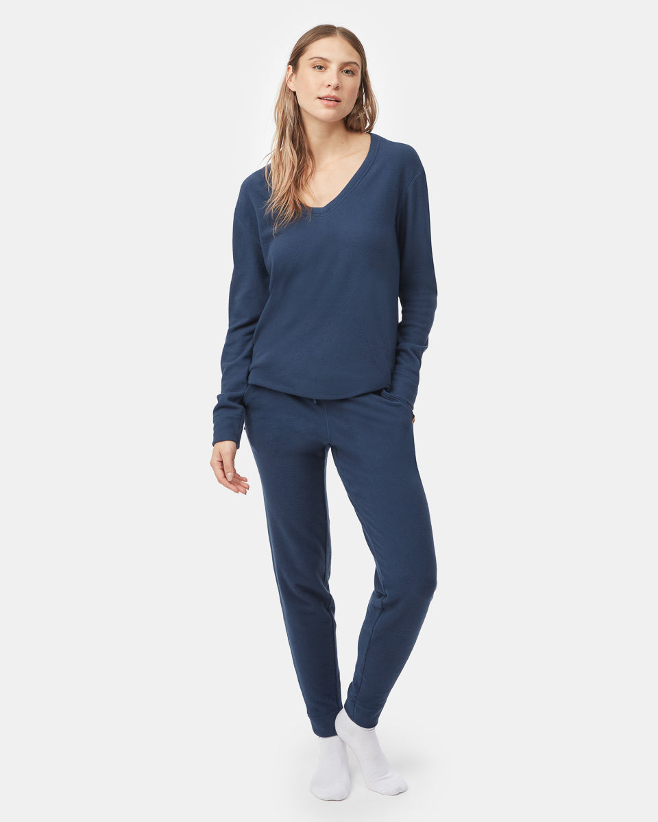 Tentree Women's Luxe Sweatpant - Dress Blue