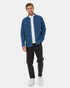 Tentree Men's French Terry Colville Shacket - Moonlit Ocean