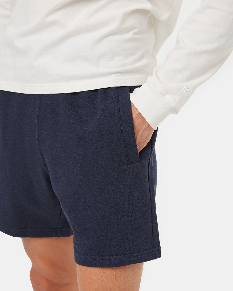 Tentree Men's TreeTerry 7" Retro Short - Dress Blue