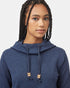 Tentree Women's TreeFleece Banshee Hoodie - Dress Blue