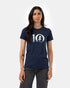 Tentree Women's Mountain Sunset Ten Logo - Dress Blue