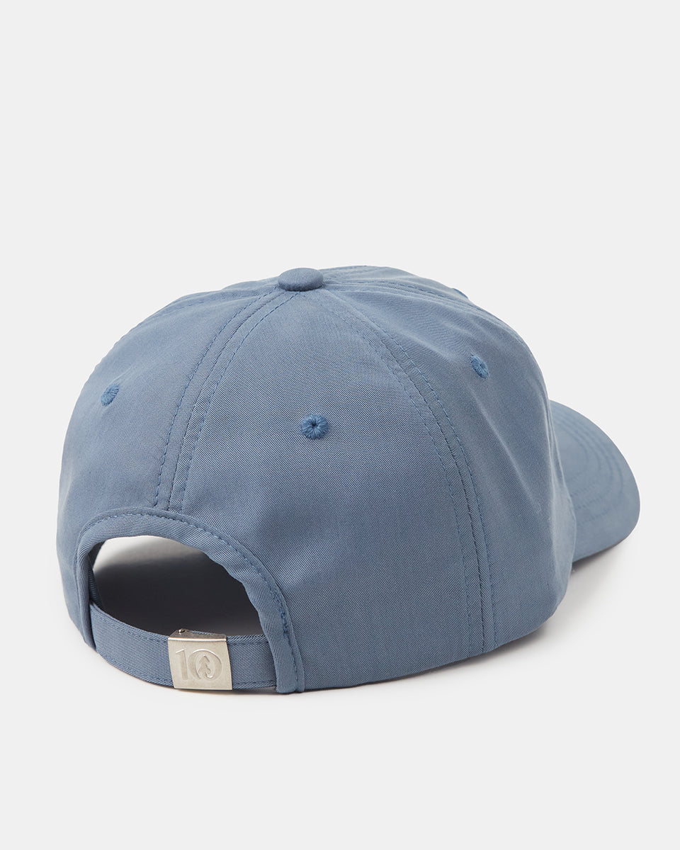 Tentree Plant More Peak Hat - Vintage Blue