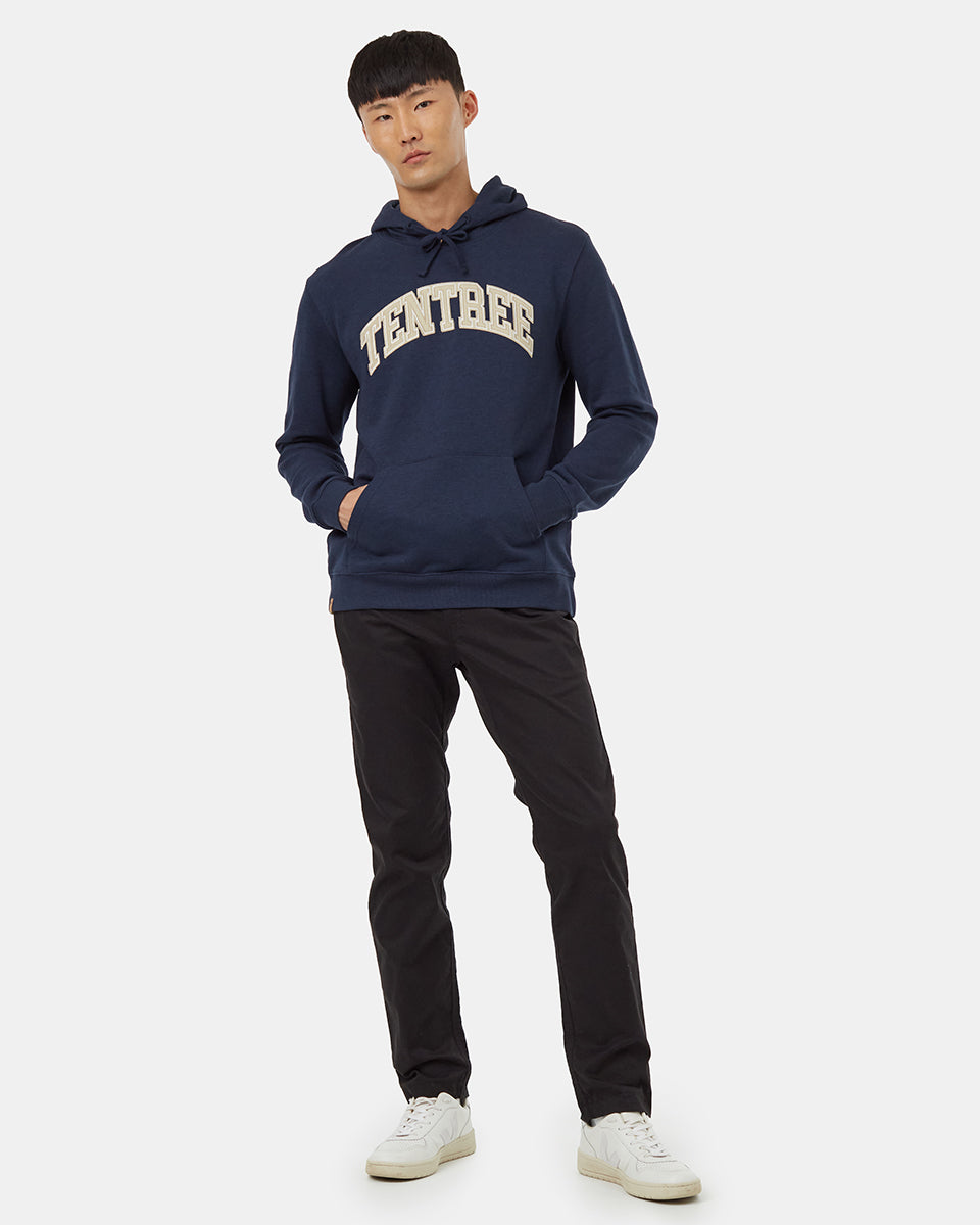 Tentree Men's Arch Hoodie - Dress Blue