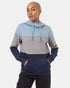 Tentree Women's Blocked Banshee Hoodie - Sea Ice Zinc Dress Blue