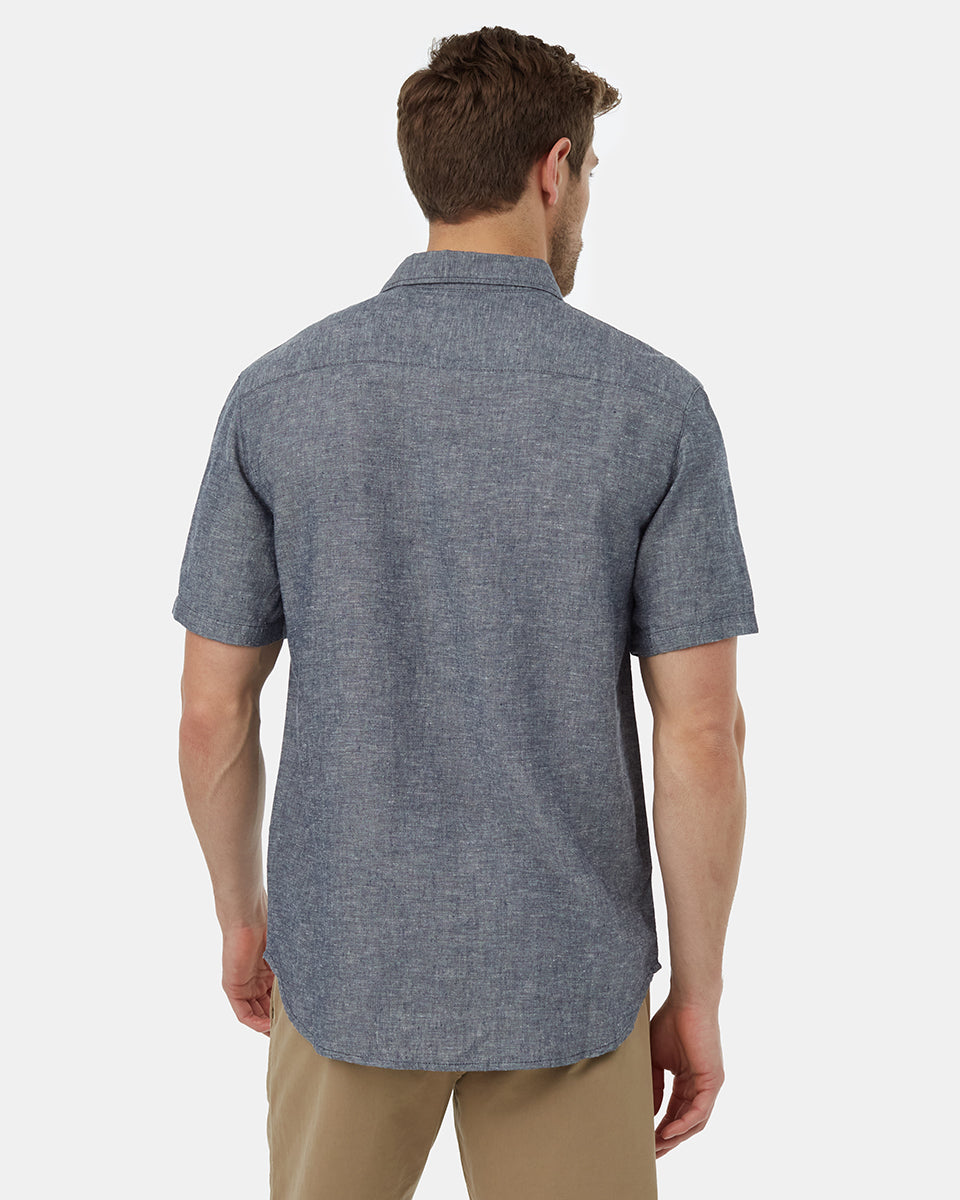 Tentree Men's Dundas Shirt - Dress Blue