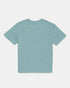 Tentree Kids Watercolour Ten T-Shirt - Tourmaline Blue Heather Cloud White