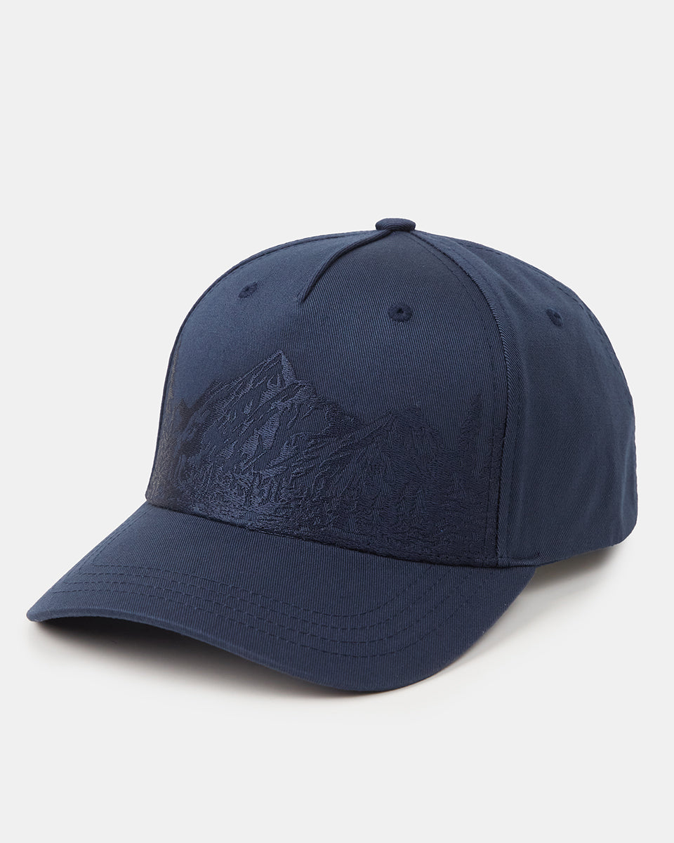 Tentree Mountain Scenic Altitude Hat - Dress Blue