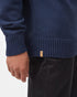 Tentree Men's Highline Mock Neck Sweater - Dress Blue