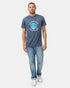 Tentree Men's Support Your Local Planet T-Shirt - Dress Blue Heather