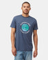 Tentree Men's Support Your Local Planet T-Shirt - Dress Blue Heather