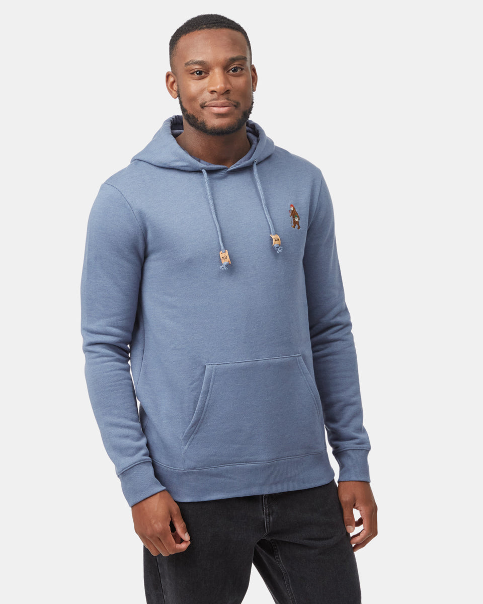 Tentree Men's Sasquatch Hoodie - Vintage Blue Heather