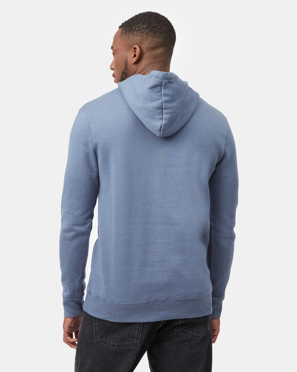 Tentree Men's Sasquatch Hoodie - Vintage Blue Heather