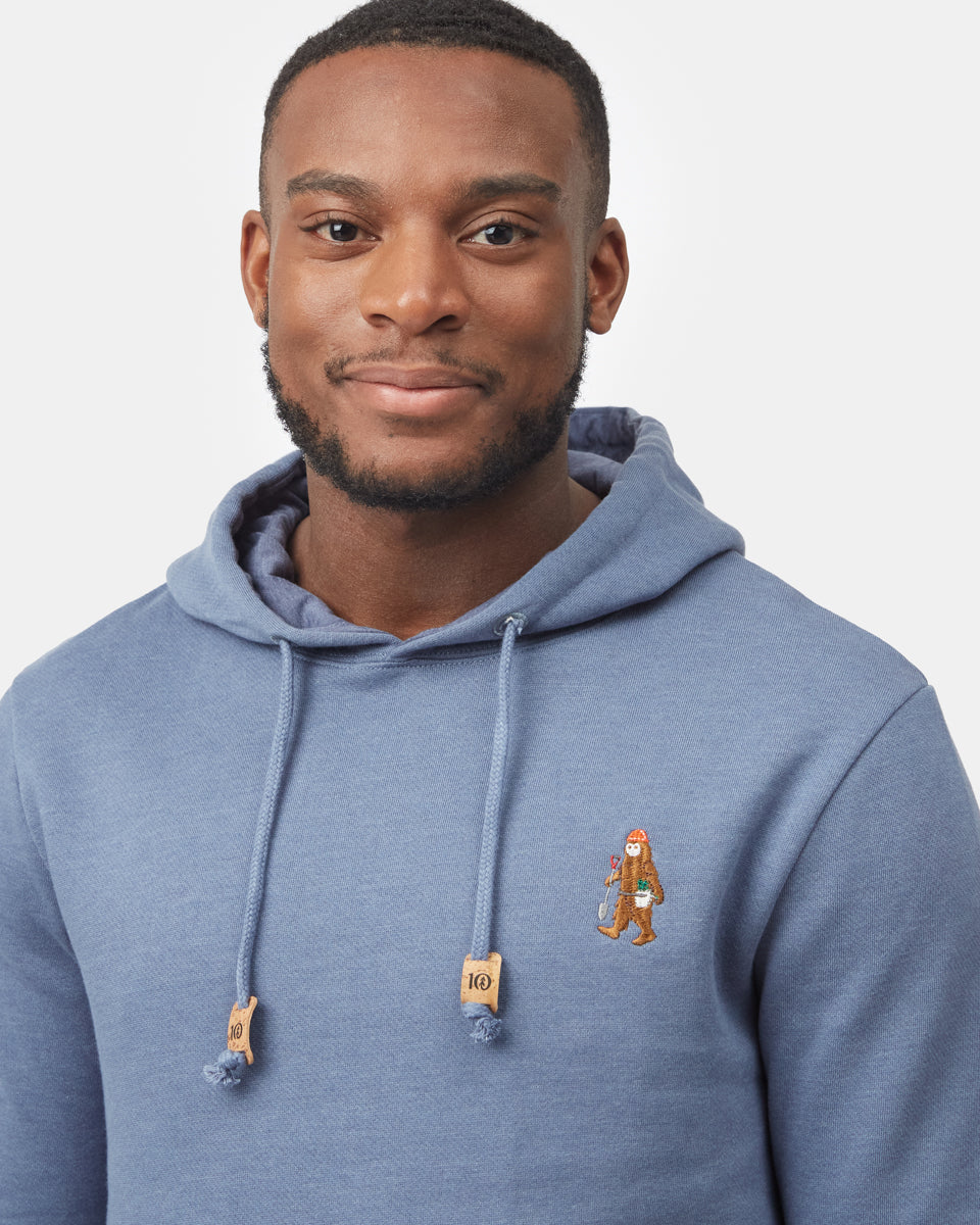 Tentree Men's Sasquatch Hoodie - Vintage Blue Heather