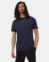 Tentree Men's Organic Cotton Embroidered Ten T-Shirt - Dress Blue Dark Navy Mood Indigo