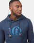 Tentree Men's Forest Ten Hoodie - Dress Blue Heather