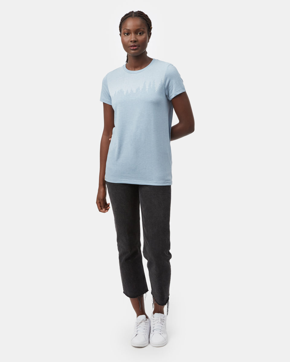 Tentree Women's Juniper T-Shirt - Sea Ice Heather