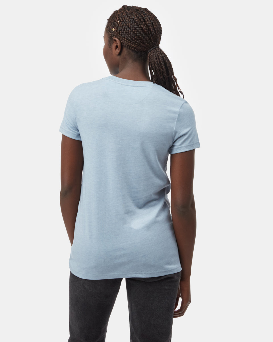 Tentree Women's Juniper T-Shirt - Sea Ice Heather
