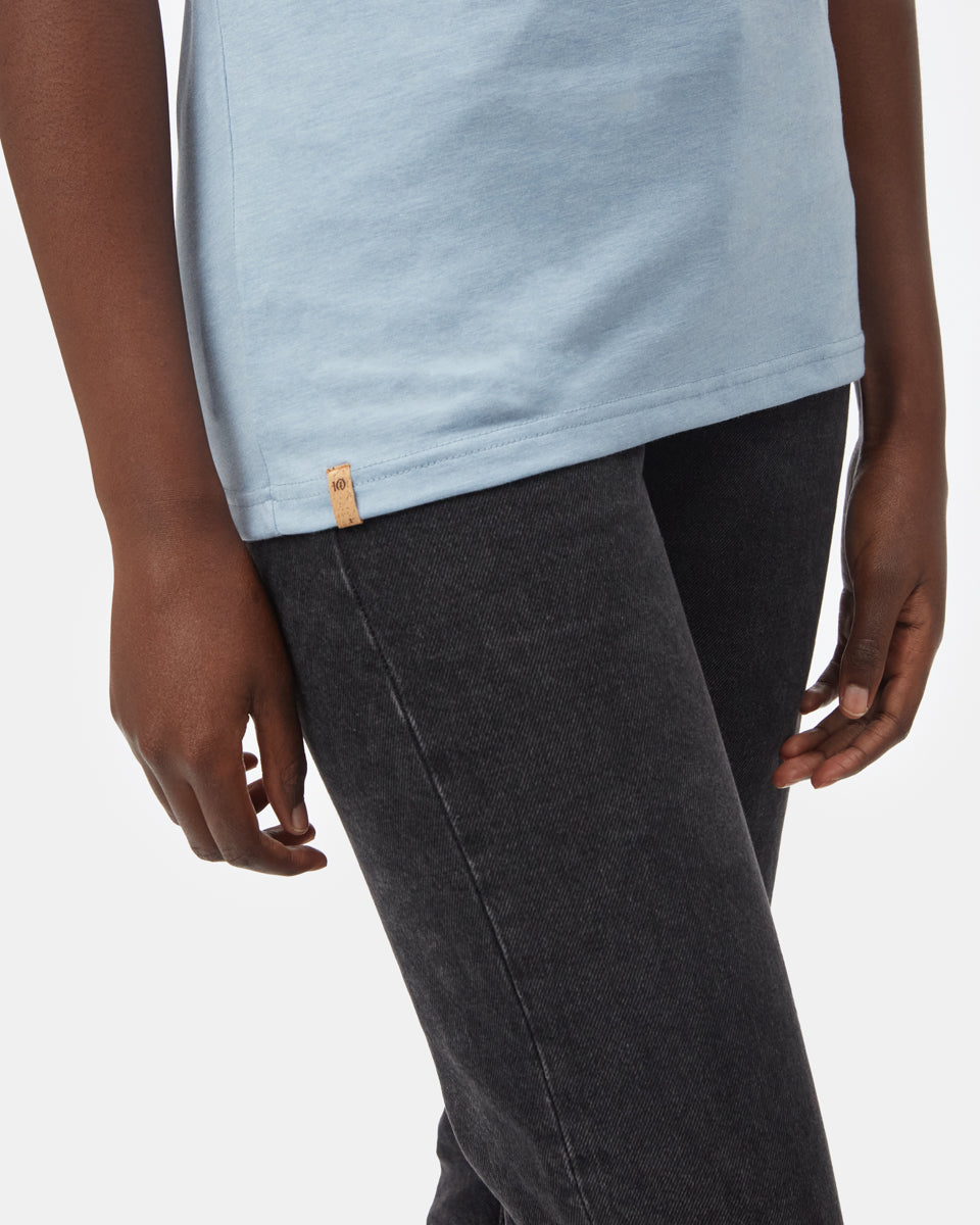 Tentree Women's Juniper T-Shirt - Sea Ice Heather