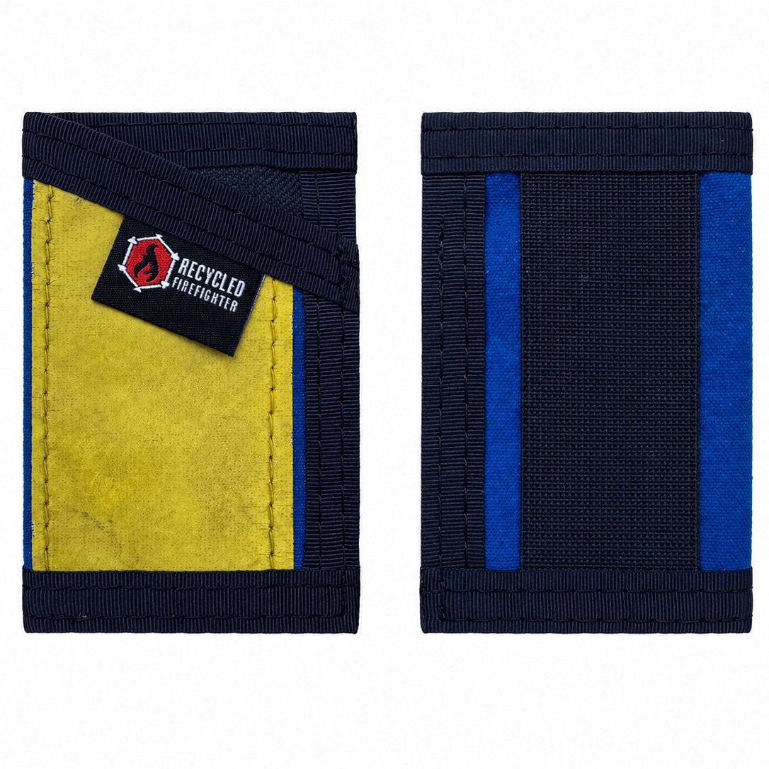 Recycled Firefighter Sergeant Wallet - Bunker Gear Edition — product view 2