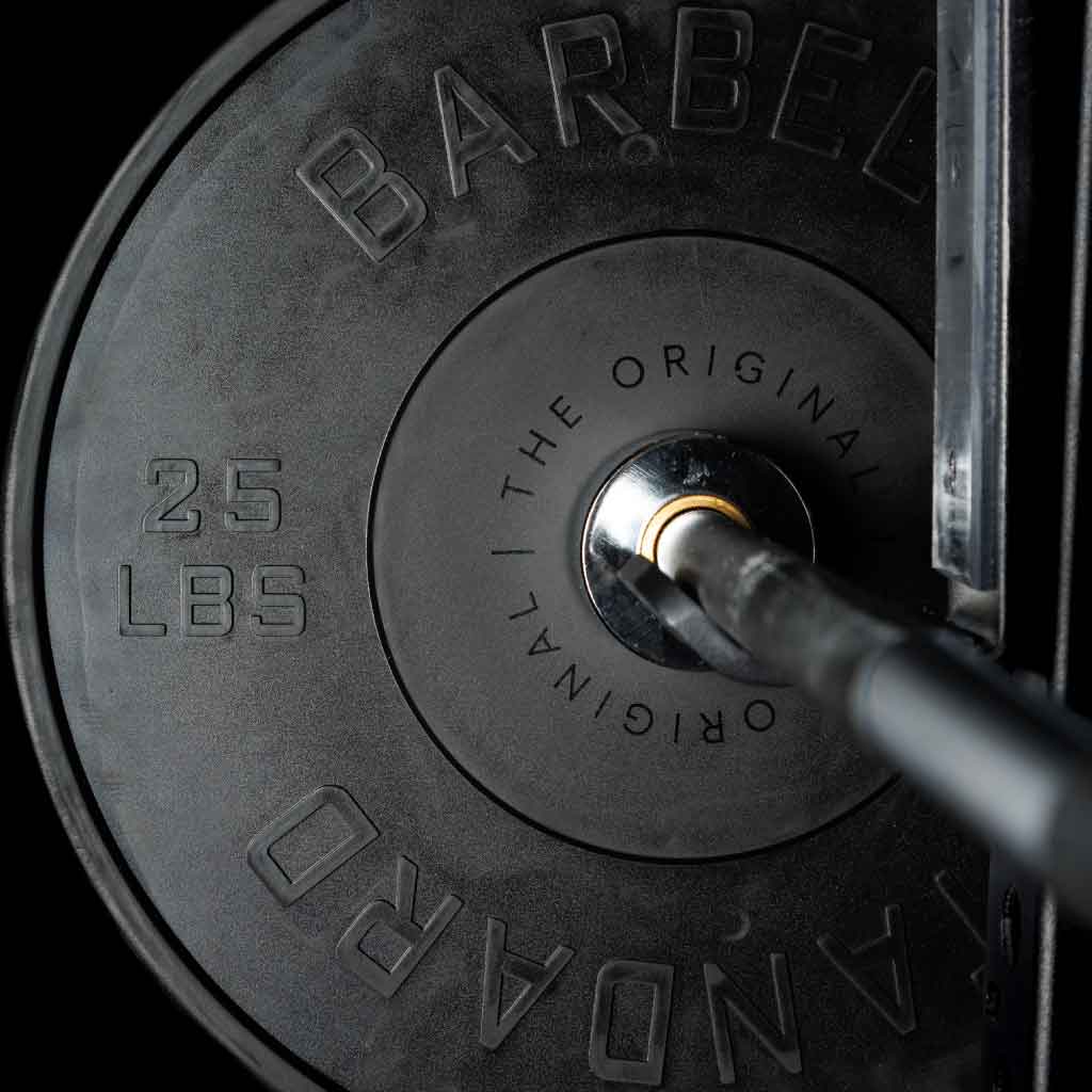 Barbell Standard Olympic Bumper Plates - view 2