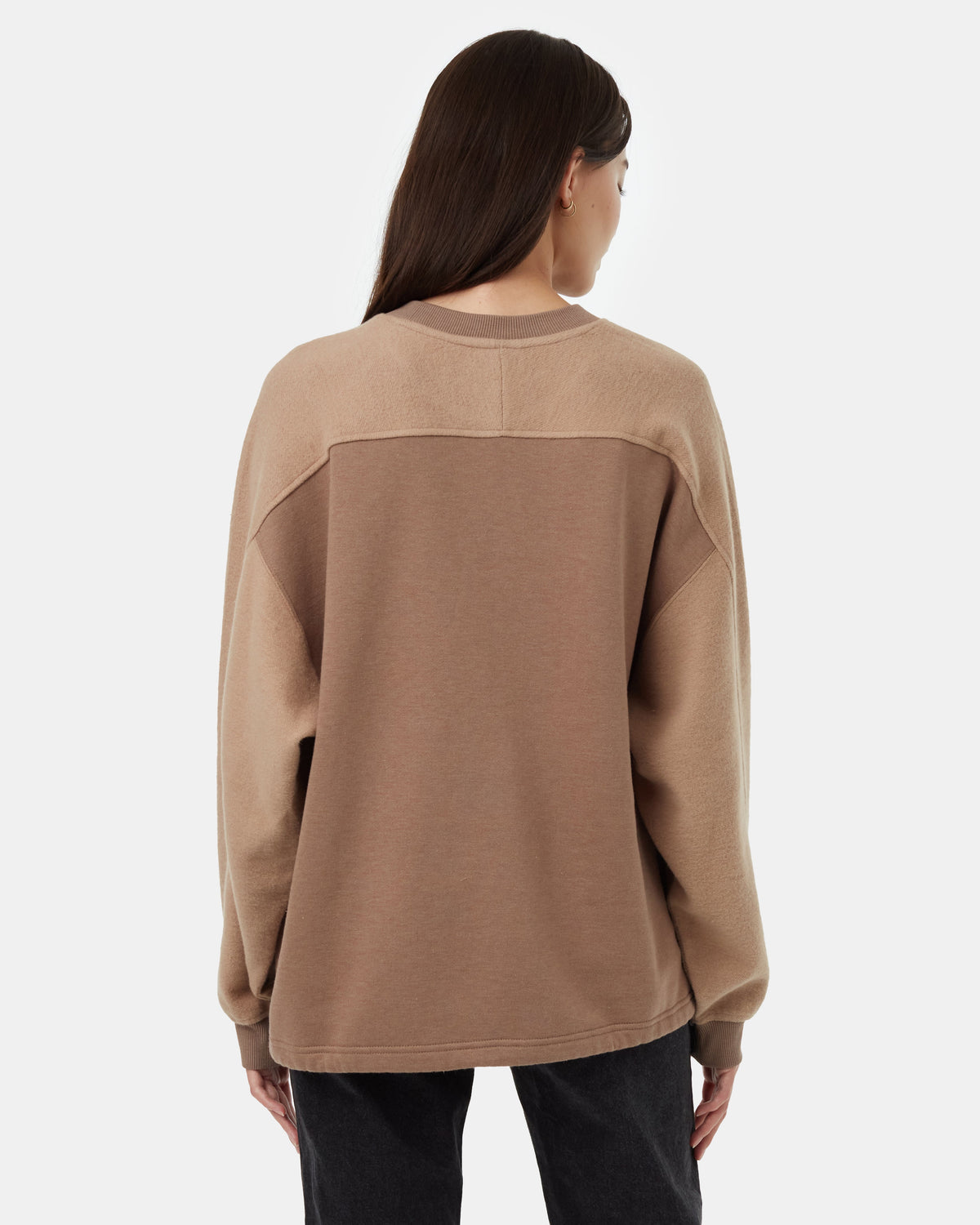 Tentree Women's Bungee Crew - Pine Bark