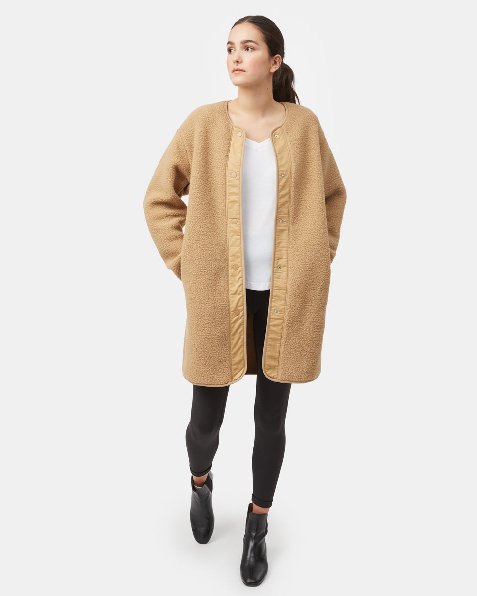Tentree Women's Ecoloft Longline Jacket - Cartouche
