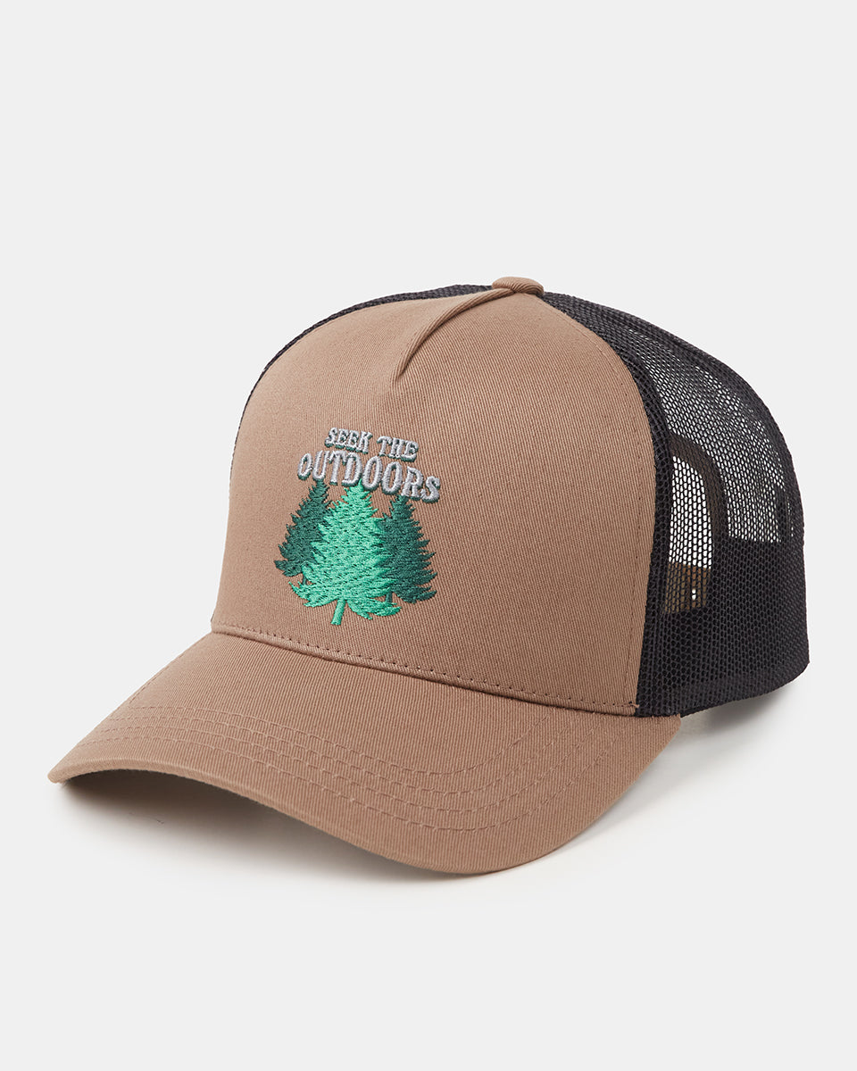 Tentree Seek the Outdoors Altitude Hat - Pine Bark