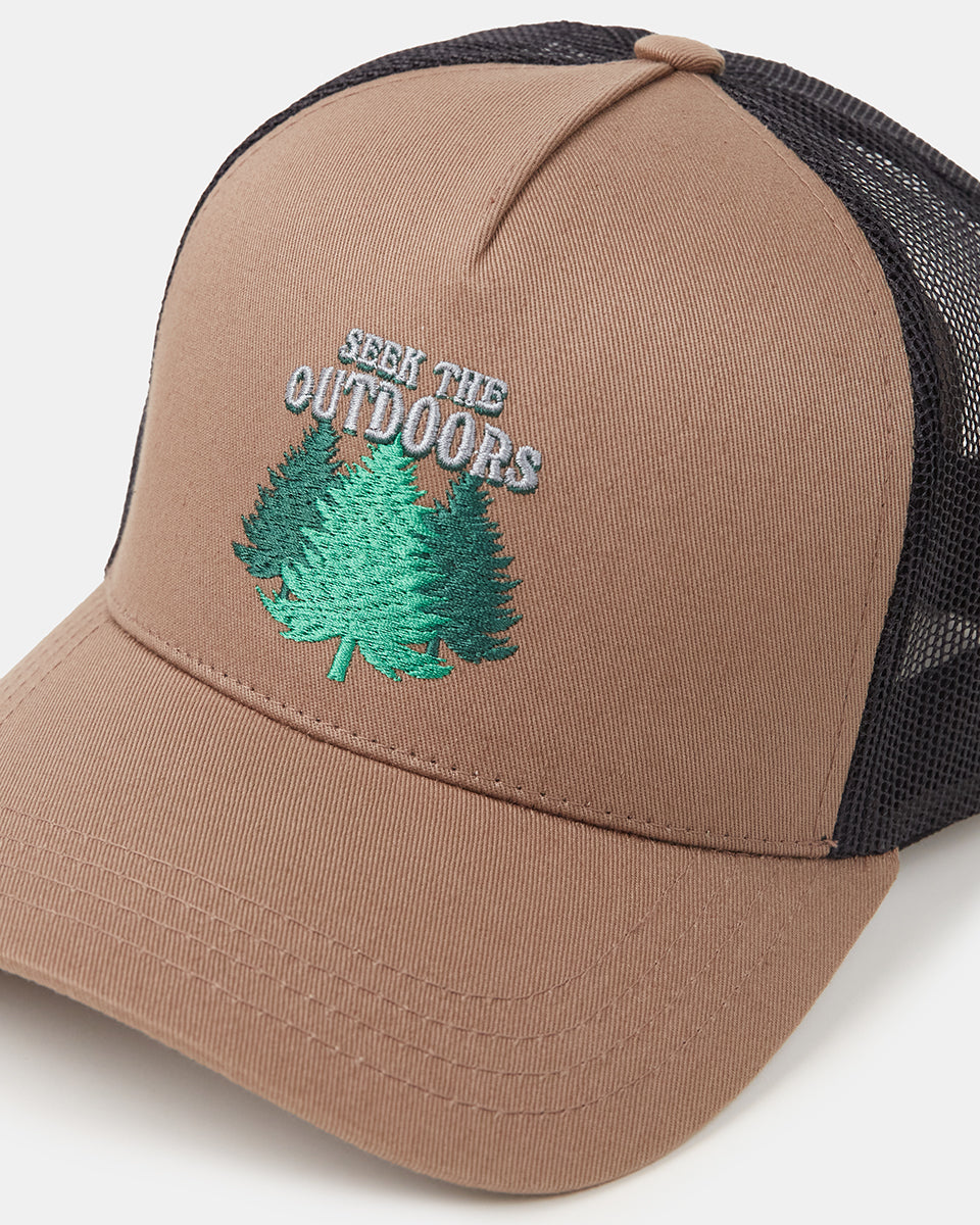 Tentree Seek the Outdoors Altitude Hat - Pine Bark