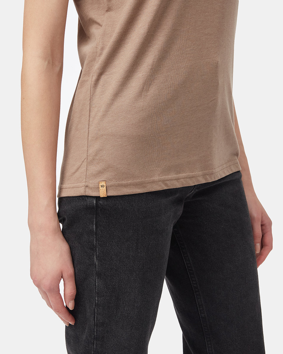 Tentree Women's Peru Embroidered Llama T-Shirt - Pine Bark