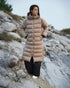 Tentree Women's Lookout Long Puffer - Pine Bark