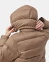 Tentree Women's Lookout Long Puffer - Pine Bark