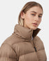 Tentree Women's Lookout Long Puffer - Pine Bark