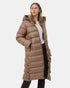 Tentree Women's Lookout Long Puffer - Pine Bark